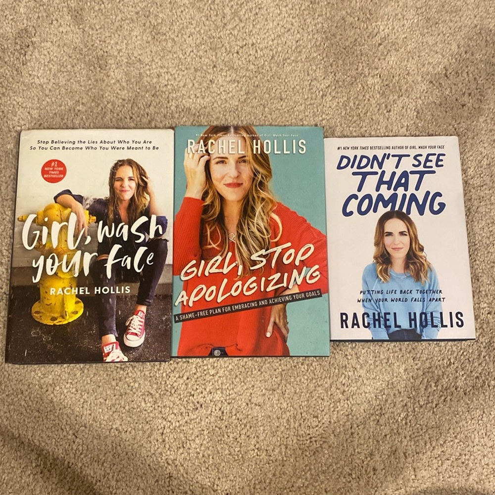 Rachel Hollis Book Bundle - Girl, Wash your face and more